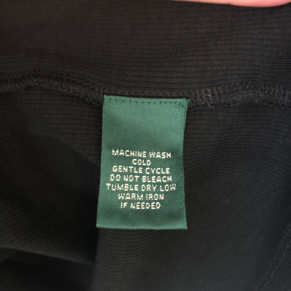 Ralph Lauren Ribbed Ruffle Top - Picture 4 of 5